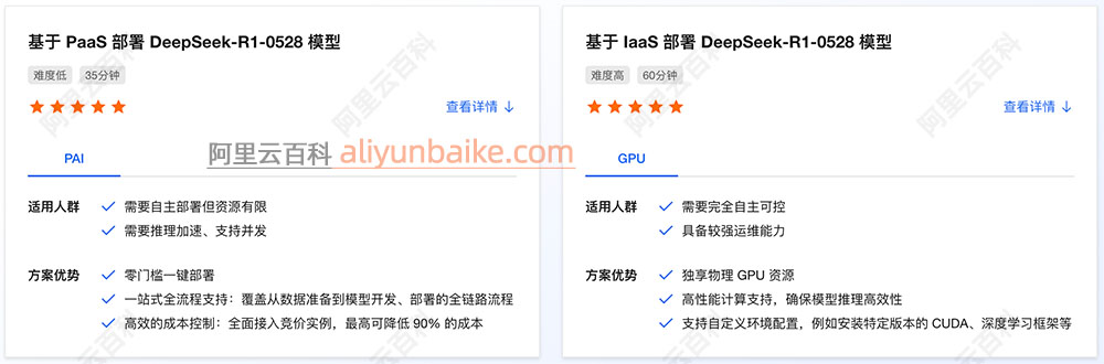 阿里云DeepSeek-R1-0528部署方案